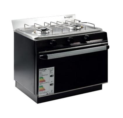 Cocina sopita Brogas con horno y doble hornalla